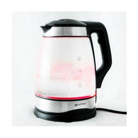HERVIDOR DE AGUA 1.7 LITROS 2.000W. DEPOSITO CRISTAL GRUNKEL