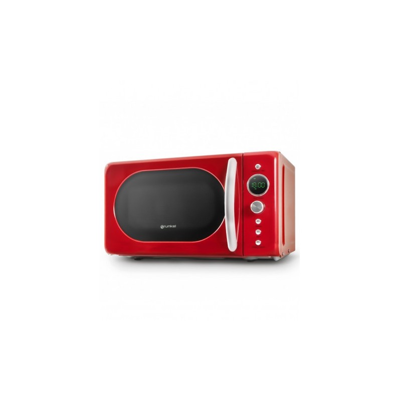 MICROONDAS VINTAGE ROJO 700W. GRUNKEL
