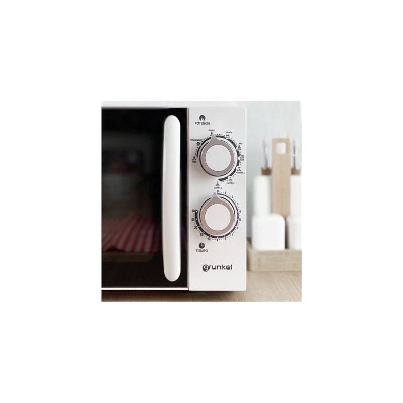 MICROONDAS CON GRILL 20L. 800W. GRUNKEL