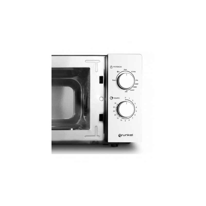 MICROONDAS GRILL 20L INOX. 800W GRUNKEL