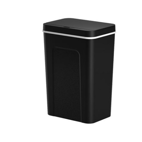 CUBO DE BASURA INTELIGENTE CON SENSOR 18 LITROS NEGRO