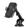 SOPORTE COCHE AUTO CIERRE + BASE DE CARGA INALAMBRICA 15W WX027 XO - XOWX027-1