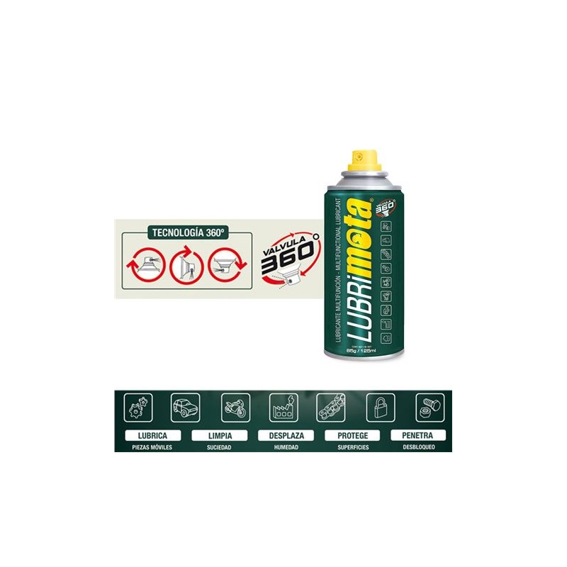 LUBRICANTE MULTIUSOS LUBRIMOTA 125ML