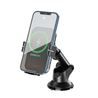 SOPORTE COCHE AUTO CIERRE + BASE DE CARGA INALAMBRICA 15W WX027 XO - XOWX027-2