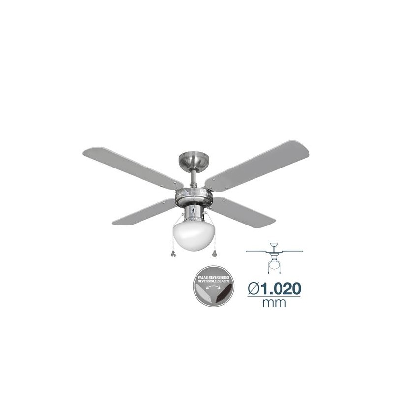VENTILADOR DE TECHO 50W MODELO CARIBE...