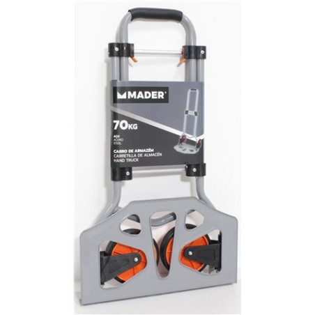 CARRETILLA ALMACEN ALUMINIO PLEGABLE 70KG MADER