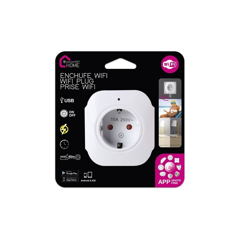 ENCHUFE INTELIGENTE TOMA SCHUKO + USB...