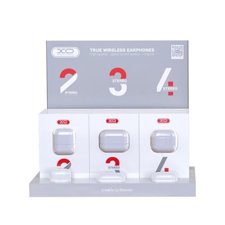 PACK EXPOSITOR 9 AURICULARES TWS XO