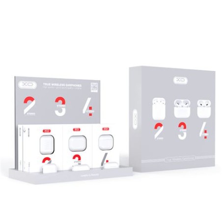 PACK EXPOSITOR 9 AURICULARES TWS XO
