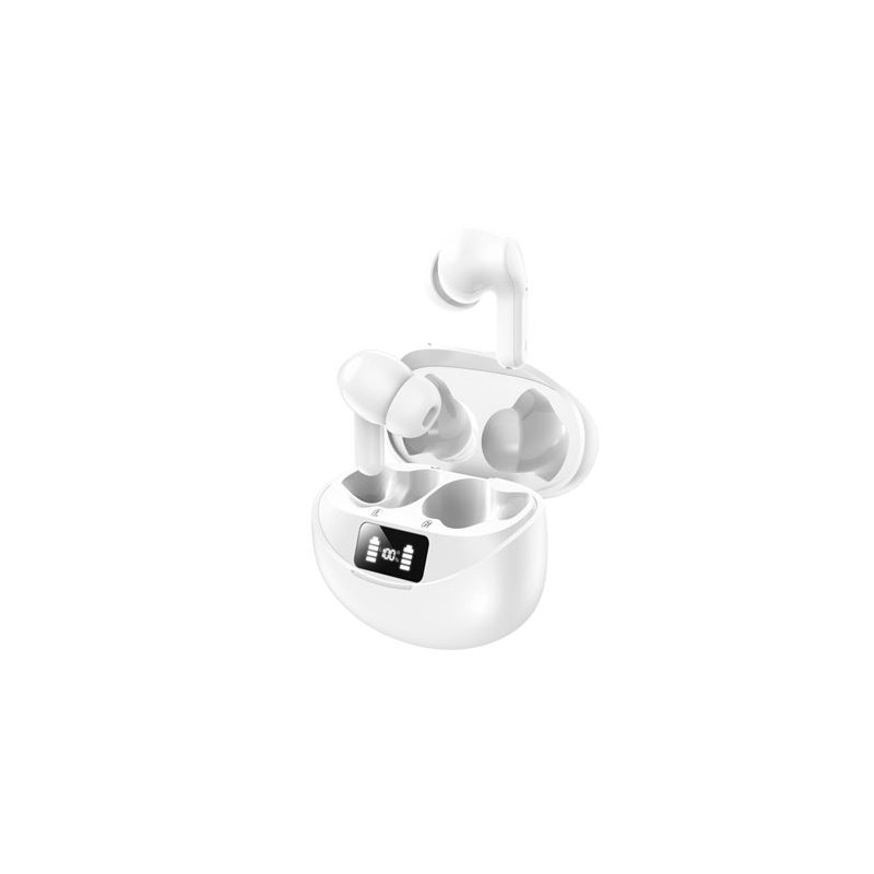 AURICULARES TWS G3 LCD BLANCOS XO