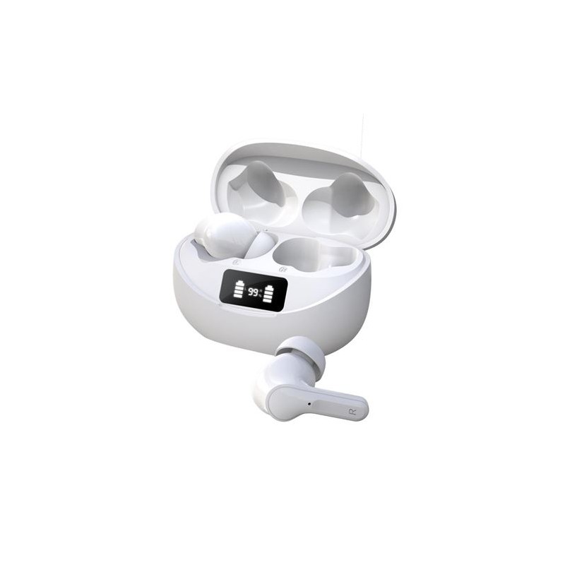 AURICULARES TWS G3 LCD BLANCOS XO