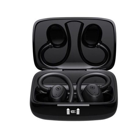 AURICULARES TWS G2 LCD RUNNING NEGROS XO