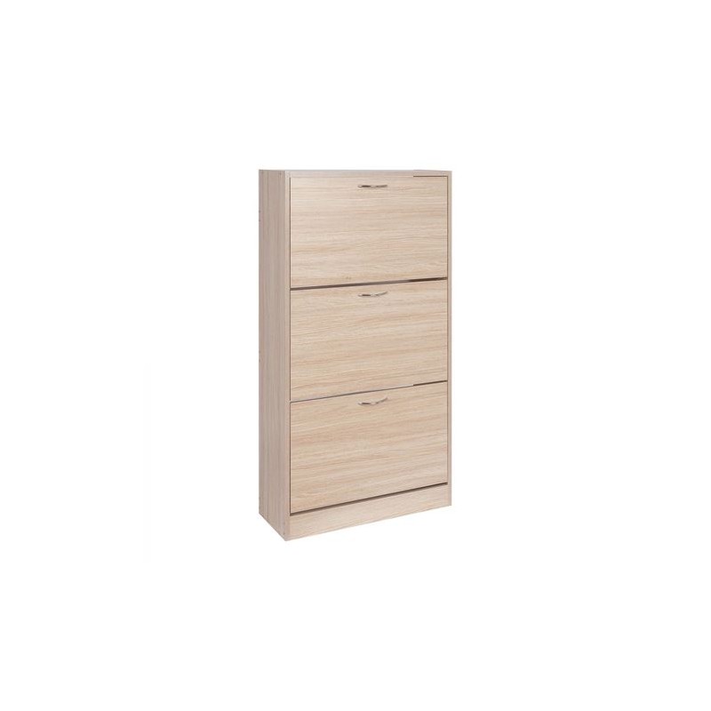 MUEBLE ZAPATERO GREY 3 PUERTAS HBS