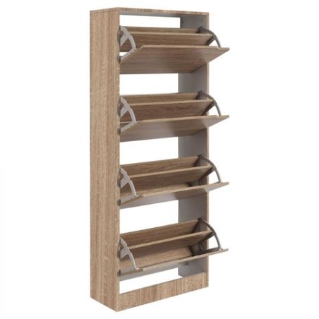 MUEBLE ZAPATERO NATURAL NORDIC 4 PUERTAS HBS