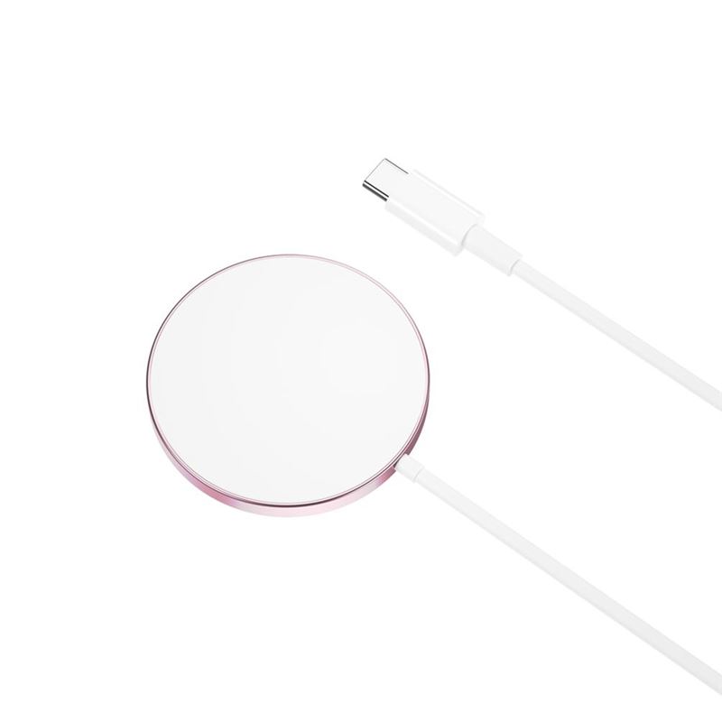 BASE DE CARGA INALAMBRICA IMANTADA SLIM CX011 15W BLANCA XO - XOCX011WH
