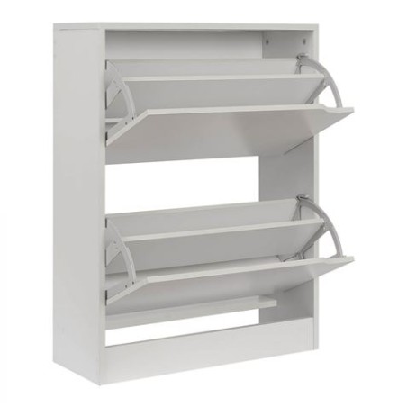 MUEBLE ZAPATERO NORDIC BLANCO 2 PUERTAS HBS
