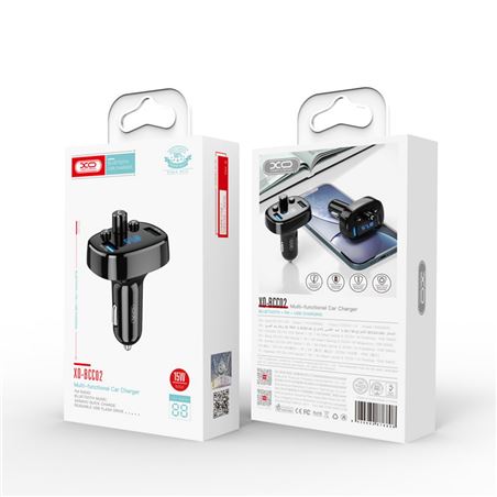 TRANSMISOR FM BCC02 BLUETOOTH 15W XO - XOBCC02-2