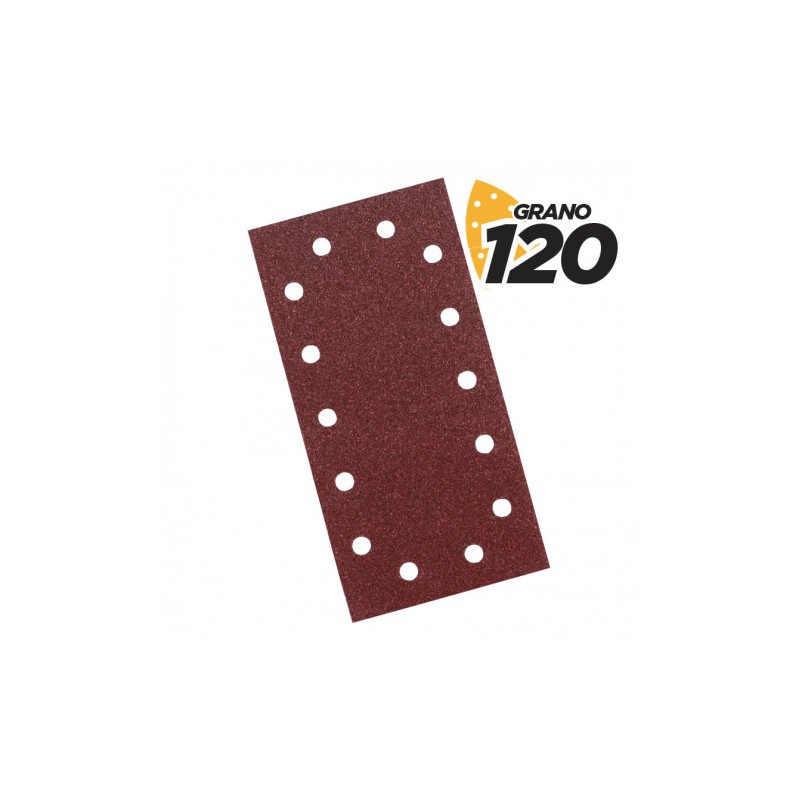 PACK 10 LIJAS RECTANGULARES GRANO 120...