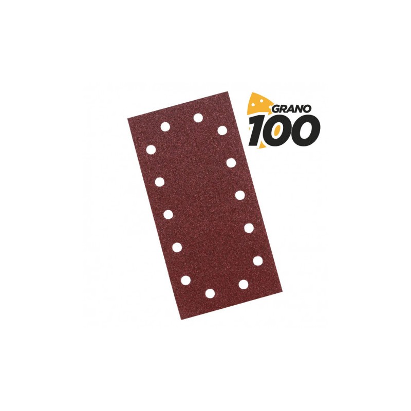 PACK 10 LIJAS RECTANGULARES GRANO 100...