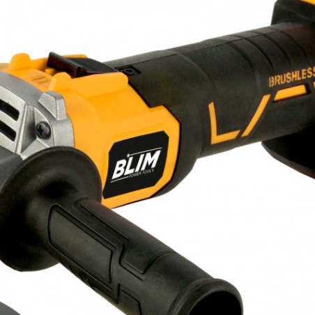 RADIAL 20V 115MM S/CARBONES + KIT PULIDO | 2 BATERIAS 4AH BLIM