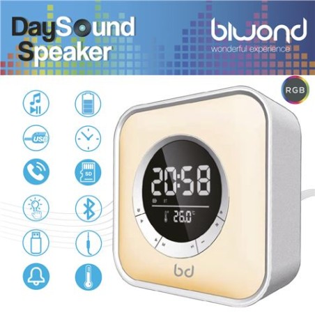 ALTAVOZ RELOJ RGB DAYSOUND SPEAKER BIWOND