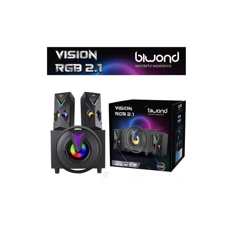 ALTAVOCES GAMING 2.1 16W VISION RGB...