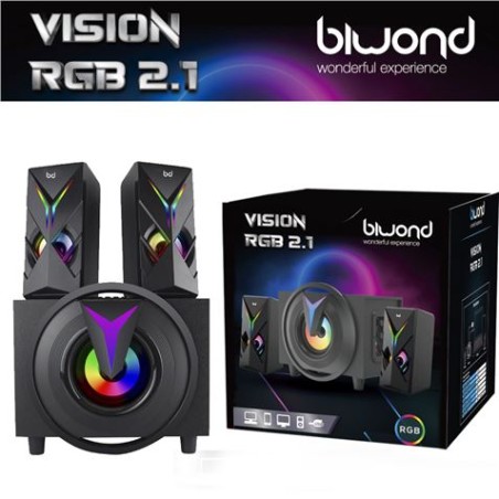 ALTAVOCES GAMING 2.1 16W VISION RGB BIWOND