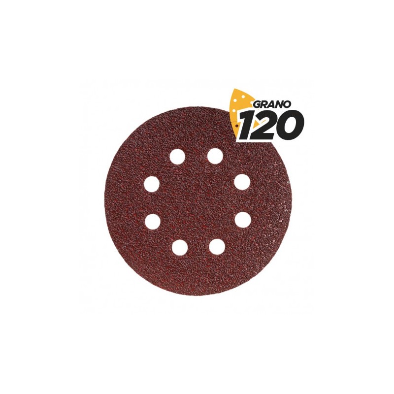 PACK 10 LIJAS CIRCULARES 150MM GRANO...