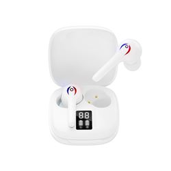 AURICULARES TWS X8 + BASE CON INDICADOR DE CARGA BLANCO XO - XOX8WH
