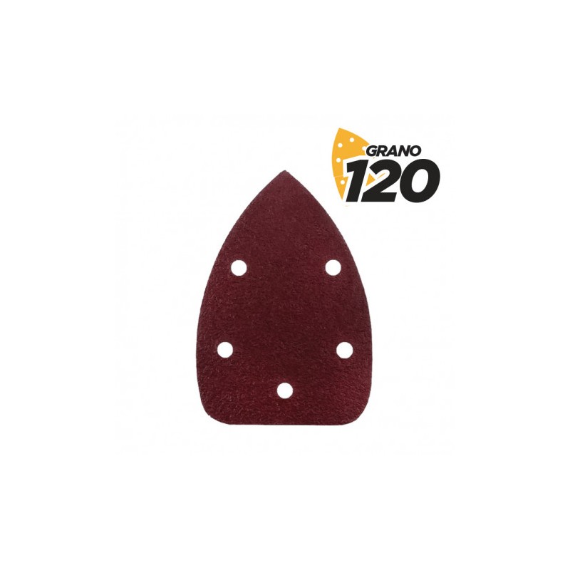 PACK 10 LIJAS GRANO 120 PARA LIJADORA...