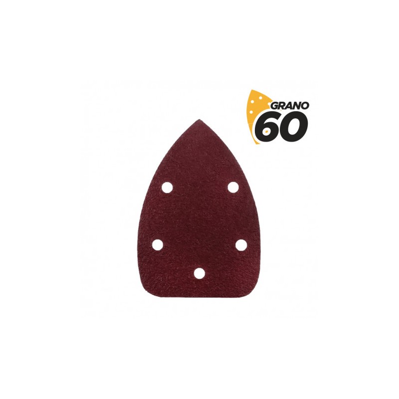 PACK 10 LIJAS GRANO 60 PARA LIJADORA...