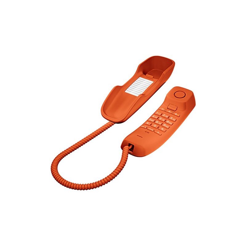 TELEFONO FIJO GIGASET DA210 NARANJA