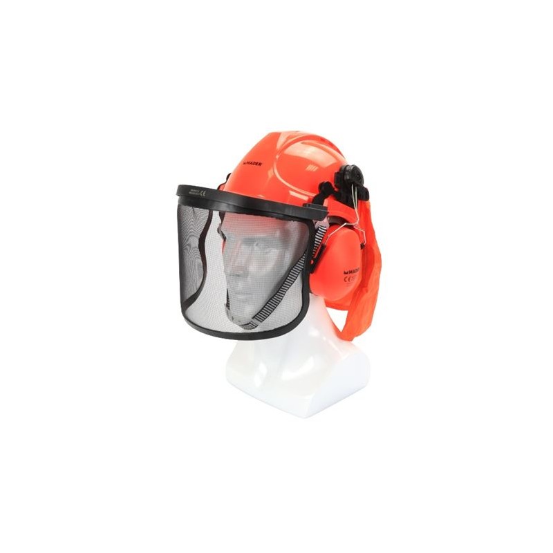 CASCO + PROTECCION FACIAL +...