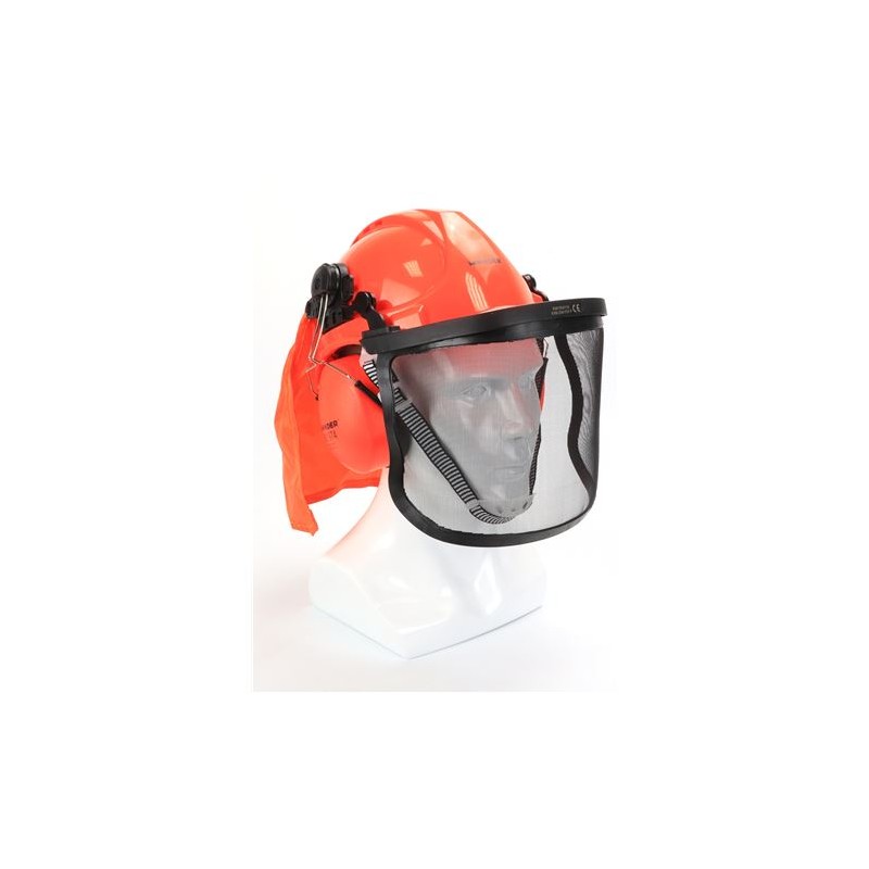 CASCO + PROTECCION FACIAL +...