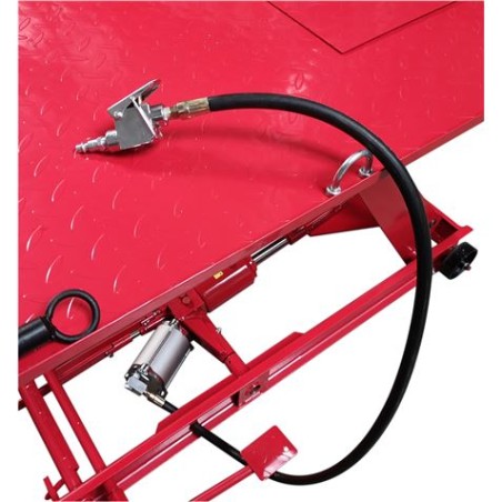 ELEVADOR HIDRÁULICO PARA MOTOS 450 KG. MADER