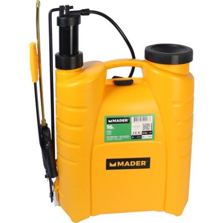 SULFATADORA DE ESPALDA MANUAL 16 LITROS MADER