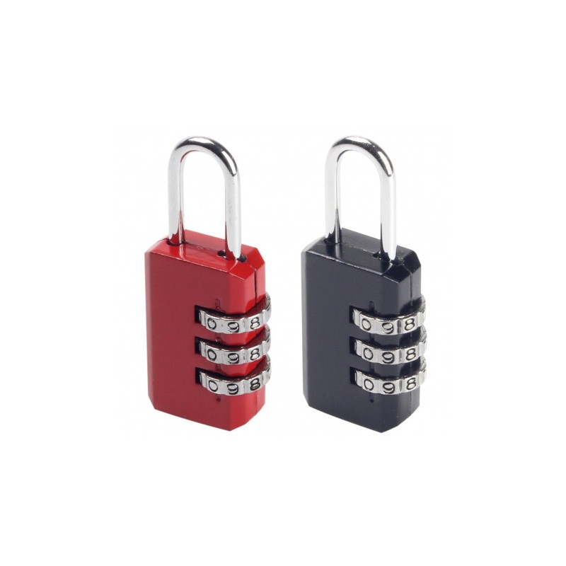 PACK 2 CANDADOS 20MM. CON COMBINACION...
