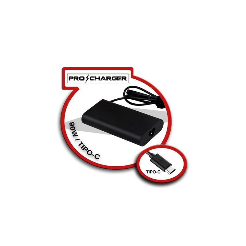 CARGADOR TIPO C 90W PRO CHARGER