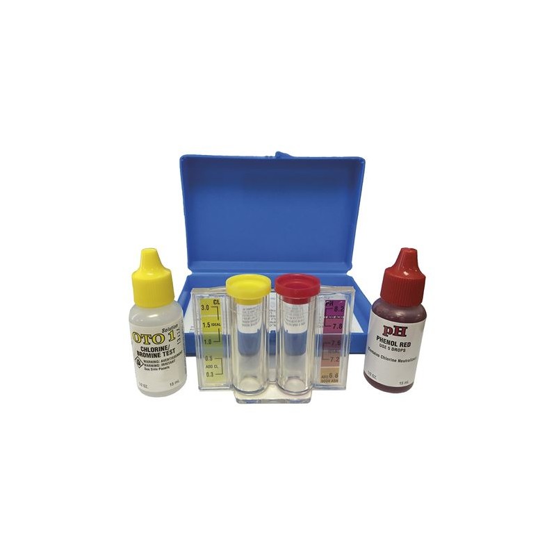 KIT TEST PARA PISCINAS CLORO - PH -...