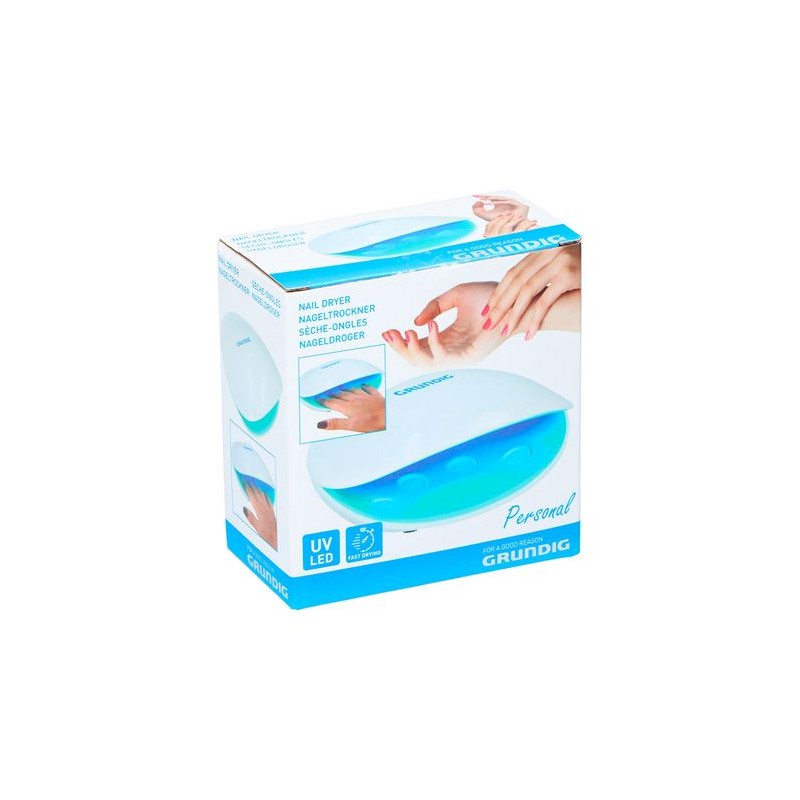 SECADOR DE UÑAS CON LUCES UV GRUNDIG