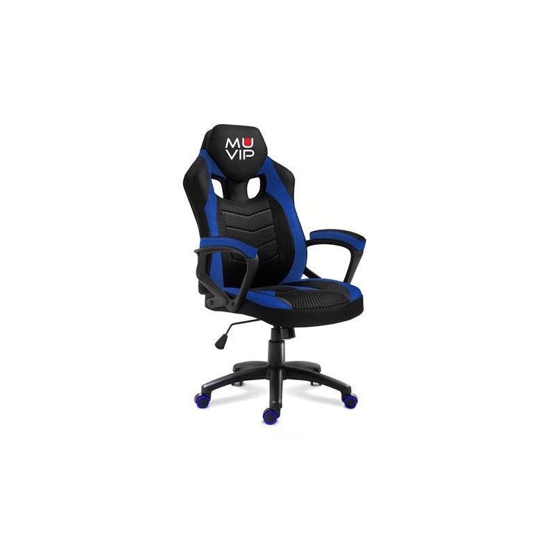 SILLA GAMING GM1300 TELA NEGRO / AZUL...