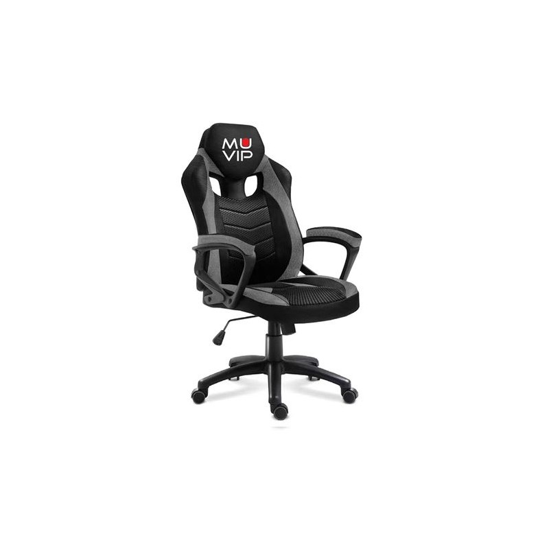 SILLA GAMING GM1300 TELA NEGRO / GRIS...