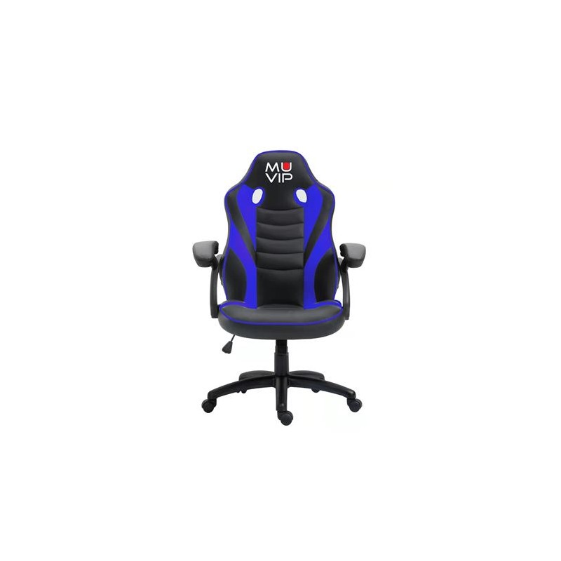 SILLA GAMING GM1100 NEGRO / AZUL MUVIP
