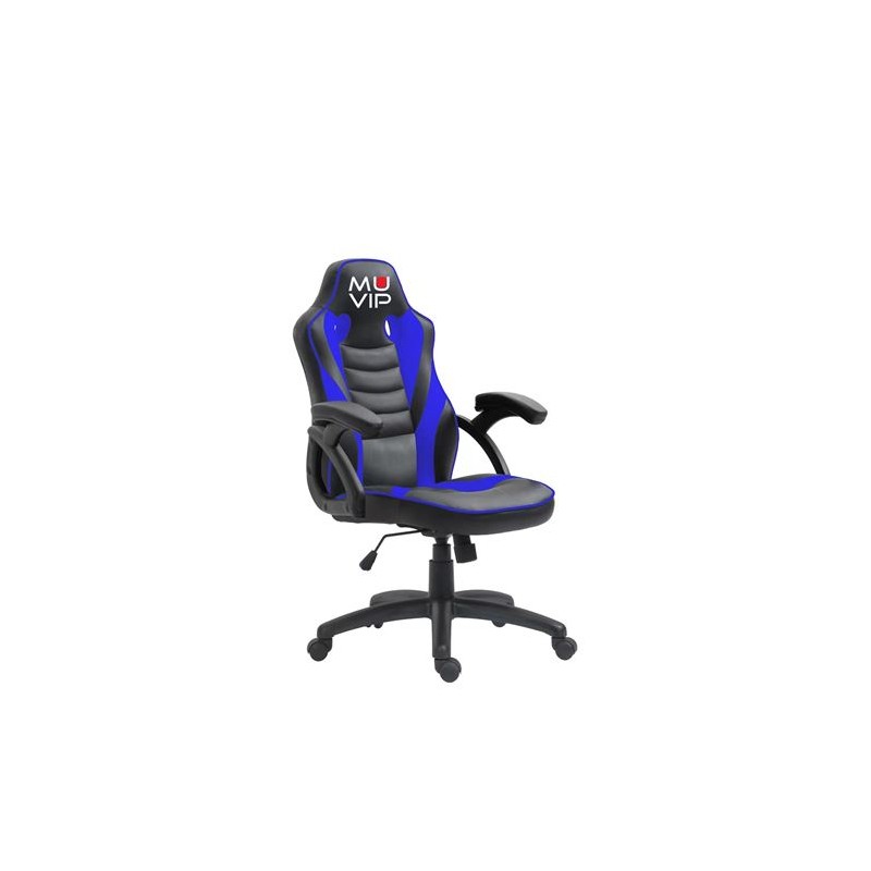 SILLA GAMING GM1100 NEGRO / AZUL MUVIP