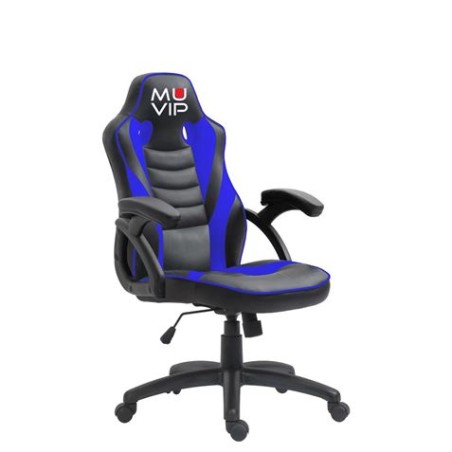 SILLA GAMING GM1100 NEGRO / AZUL MUVIP