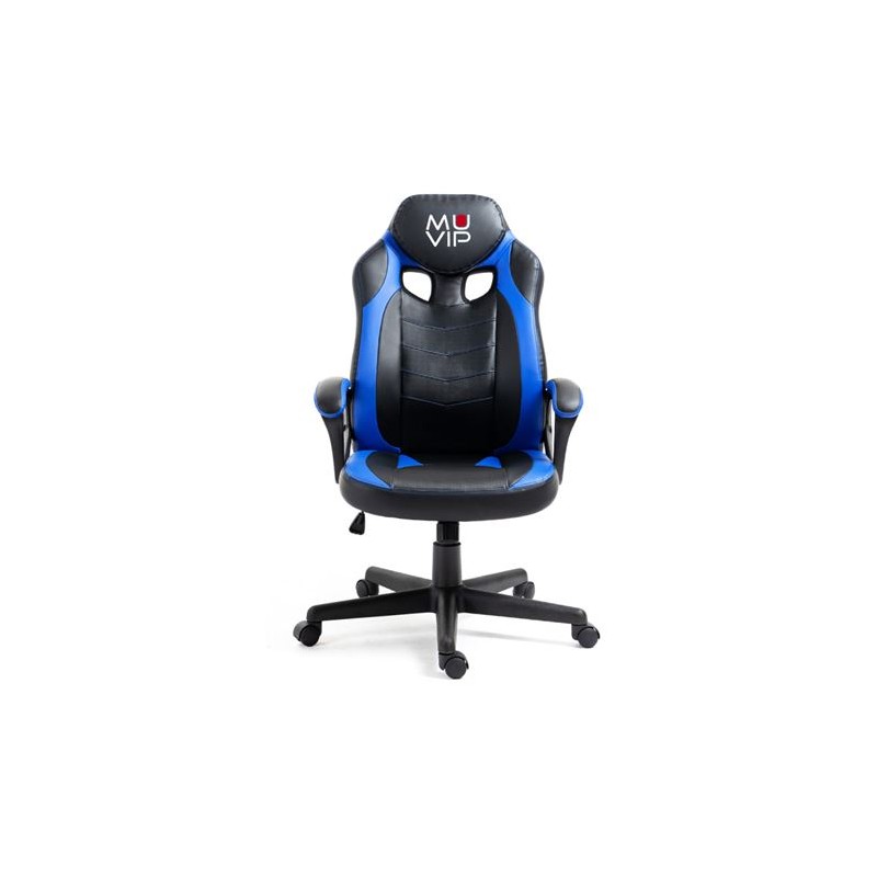 SILLA GAMING GM1400 NEGRO / AZUL MUVIP