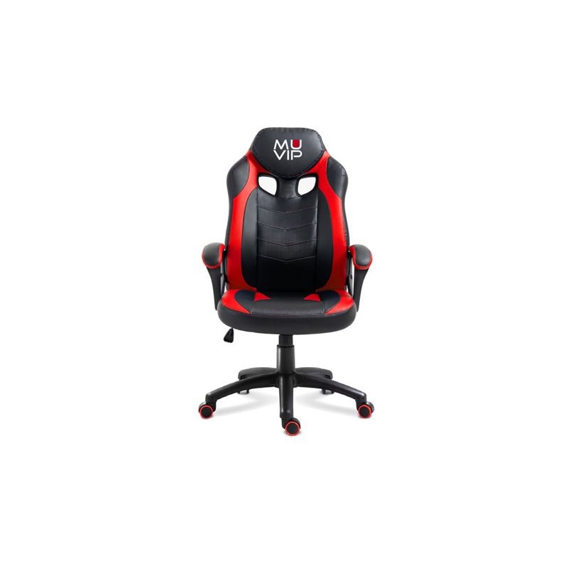 SILLA GAMING GM1400 NEGRO / ROJO MUVIP