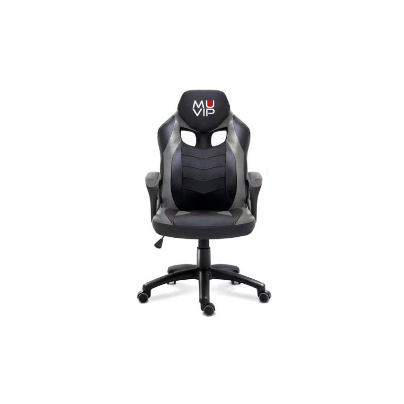 SILLA GAMING GM1400 NEGRO / GRIS MUVIP