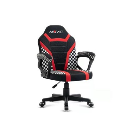 SILLA GAMING GM1500 NEGRO / ROJO RACING MUVIP