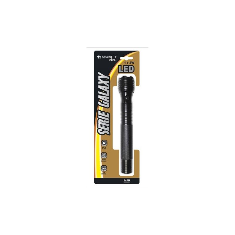 LINTERNIA LED COB ALUMINIO GALAXY 3W...